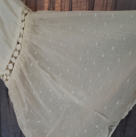 Off the shoulder, tiered mini dress. - Picture 5 of 7